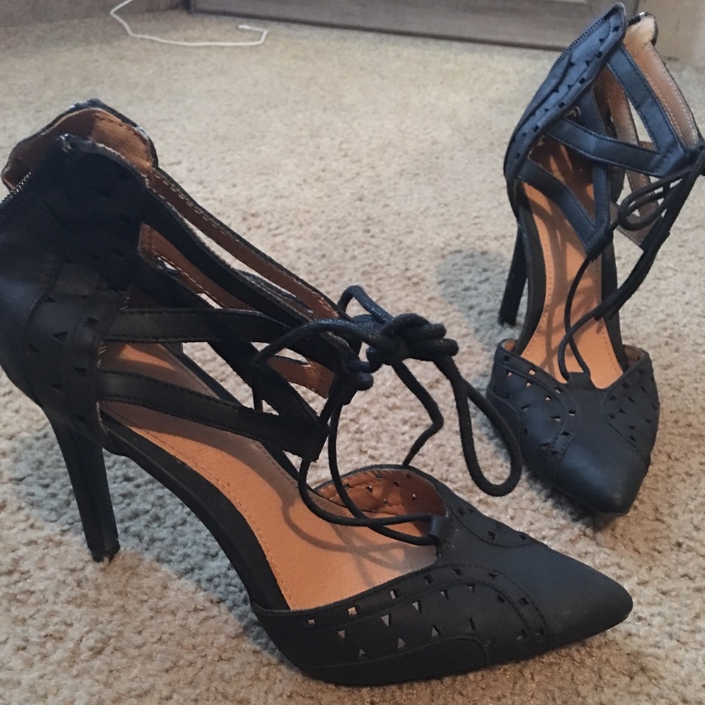 Black heels